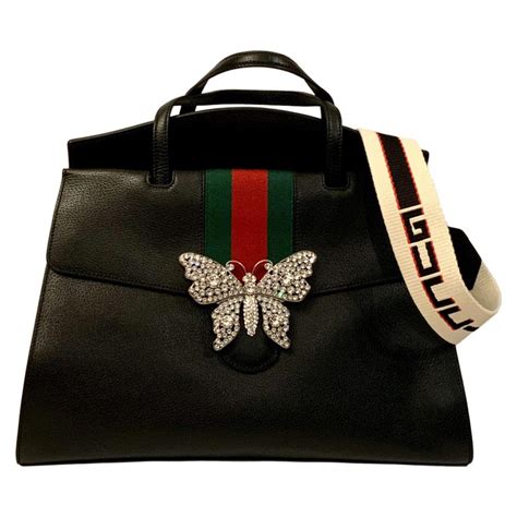 gucci totem bag butterfly|gucci handbag with butterfly.